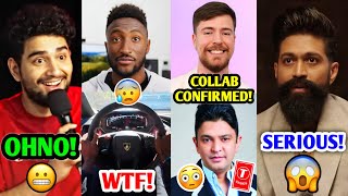 YouTuber Had to say SORRY for this HUGE MISTAKE 😰 MrBeast TSeries COLLAB Samay Raina MKBHD [upl. by Pinkerton524]