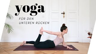 Yoga für den unteren Rücken  30 Minuten gegen Verspannungen und Rückenschmerzen [upl. by Sallie]