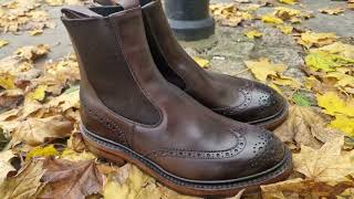 Trickers Henry Boots Sole Edge Transformation [upl. by Ebert349]