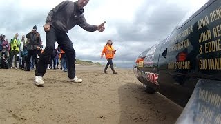 John Renwick Runs Pendine Sands [upl. by Eldnar518]