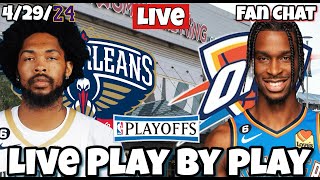 Oklahoma City Thunder vs New Orleans Pelicans Live NBA Live Stream [upl. by Maitund995]