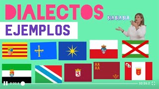 EJEMPLOS 🗣 Dialectos históricos de España 🇪🇸 Ejemplos de diferentes variedades lingüísticas [upl. by Denae]