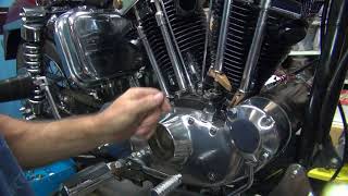 1972 ironhead 129 xl xlch case repair motor rebuild harley sportster by tatro machine [upl. by Sheffy]