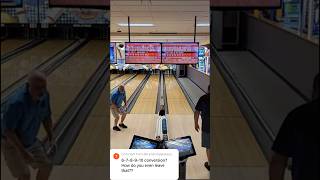 Here’s is how you leave the 678910 bowling candlepinbowling sports [upl. by Lyrrad]