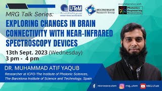 MRG Talk Series 20235 Exploring changes in brain connectivity with nearinfrared spectroscopy [upl. by Einnaf]