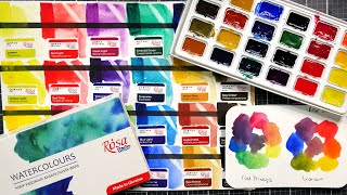 My Curiosity is Satisfied Rosa Studio Watercolor Review [upl. by Erina]