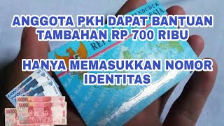 BANTUAN TAMBAHAN RP 700 RIBU UNTUK KPM PKH DAN BPNT CAIR DI TRIWULAN PERTAMA 2023 [upl. by Edana]