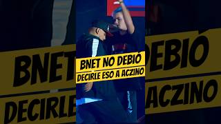 BNET NO DEBIÓ decirle eso a ACZINO…💀🔥 Aczino Bnet Freestyle redbullbatalla [upl. by Mik]