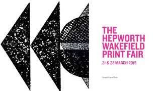 The Hepworth Wakefield Print Fair Laura Slater teaser [upl. by Adlitam]