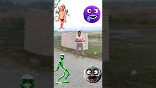 Rounding colorful ball to Jocker Alien Frog amp Gorilla  dancing magic video [upl. by Avan709]