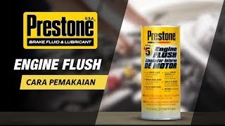 CARA PAKAI PRESTONE ENGINE MOTOR FLUSH [upl. by Spalla848]