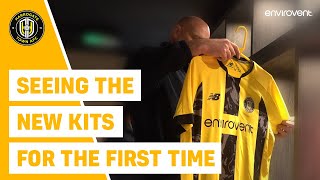 Harrogate Town New Kit Reveal For EnviroVent Staff [upl. by Eittocs]