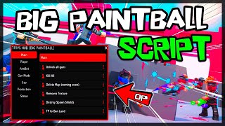 UPDATED  Best Big Paintball Script 2024 Very OP [upl. by Boutis542]