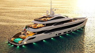 Brilliant BNOW 50M OASIS Luxury Superyacht by Benetti [upl. by Otilegna]