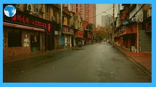 China coronavirus Empty streets of Wuhan [upl. by Nnayrrehs]