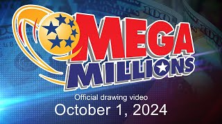 Mega Millions drawing for October 1 2024 [upl. by Negrom]