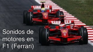 Sonidos de motores de F1Ferrari [upl. by Pizor]