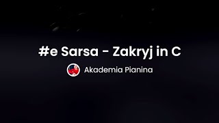 e Sarsa  Zakryj in C  akademiapianina [upl. by Erdnaid360]