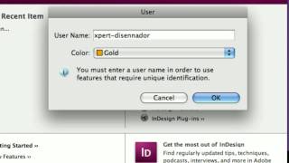201 Creacion de Usuarios en InCopy e InDesign [upl. by Adi380]