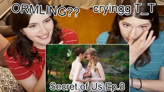 Twins React The Secret of us Series Ep8  ใจซ่อนรัก  LADAEARN WEDDING Lingorm REACTION [upl. by Dunc614]