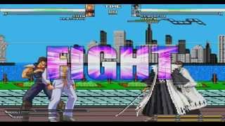 MUGEN Exhibition Shin  Kenshiro VS Kenpachi  Aizen [upl. by Adiaros]