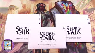 MTG Secret Lair August 2022 Superdrop Foil Bundle Unboxed [upl. by Rep]