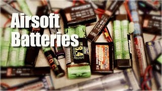 Airsoft Batteries  LiPo and NiMH Overview and Basics [upl. by Llerdnod]