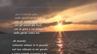 Gianni Morandi  Il mondo lyrics [upl. by Ikir756]