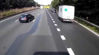 Idiot Driver Changing Lanes Causes Horrible Car Accident OurWorldMyWay com [upl. by Pacien]