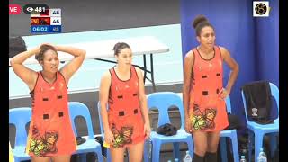 Netball Bronze 🥉 medal playoffs  Samoa VS PNG  Sol2023 Pacific Games [upl. by Cain847]