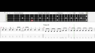 PXNDX  Sólo a terceros tablatura bajo Tutorial [upl. by Janey92]