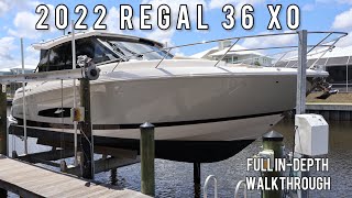 SOLD  2022 Regal 36 XO  Full Walkthrough [upl. by Erle464]