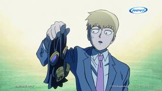 Mob Psycho 100  Best Fights  Reigen VS Ishiguro [upl. by Attelrahs]