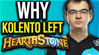 Why Kolento Left Hearthstone amp Where He is Now [upl. by Katsuyama847]