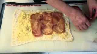 Prosciutto amp Gruyere Pastry Pinwheels  Elegant Appetizers [upl. by Thais]