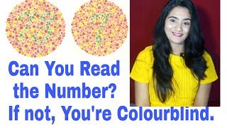 Color Blindness Medical Ishihara Test  How to check Colorblindness at home [upl. by Lednor]