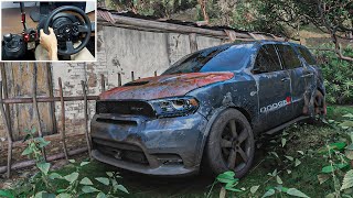 Rebuilding DODGE DURANGO SRT 800HP  Forza Horizon 5  Thrustmaster T300RS gameplay [upl. by Rizzi571]