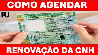 Como agendar renovação da Habilitação no Detran RJ [upl. by Rogers]