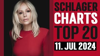 Schlager Charts Top 20  11 Juli 2024 [upl. by Farwell]