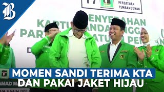 Sandiaga Uno Resmi Gabung PPP Tugas Berat Menanti [upl. by Atiekahs]