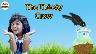 The Thirsty Crow  Short Stories with Moral for Kids  English Story Telling  Bedtime Short Stories [upl. by Arvind]