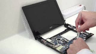 Acer Aspire One D255 Netbook Disassemble Repair and Upgrade [upl. by Fax]