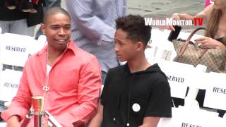 Jaden Smith goes crazy over a photographer at Jackie Chan Hand amp Footprint Ceremony [upl. by Vijnas]