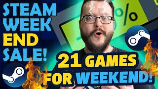 Steam Weekend Sale 21 Great Discounted Games [upl. by Enilesoj]