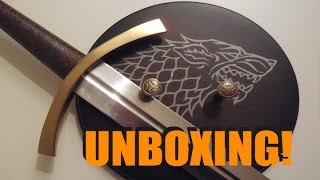 ROBB STARKS SWORD from VALYRIAN STEEL  UNBOXING [upl. by Balfore]