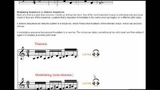 Tonal Harmony  Diatonic vs Modulating Sequences [upl. by Aneej]