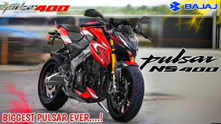 Finally Bajaj Pulsar NS400 வந்தாச்சு💥PriceSpecsFeatures Dominar 400 EngineDetails NS400 [upl. by Bloch]