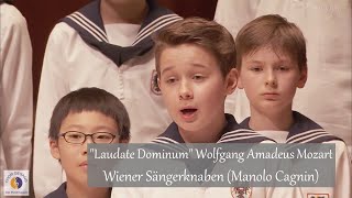 Wiener SÃ¤ngerknaben Vienna Boys Choir  quotLaudate Dominumquot Wolfgang Amadeus Mozart 2015 [upl. by Gillan475]