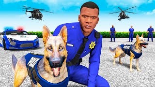 MELHOREI A POLÍCIA NO GTA 5 [upl. by Fredelia]