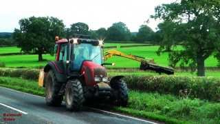 HedgeCutting with Valtra N92 [upl. by Cordula]